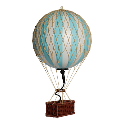 Luftballon LED, lyseblå, 18 cm