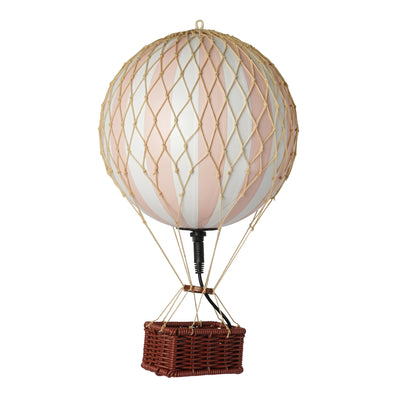 Luftballon LED, lyserød, 18 cm