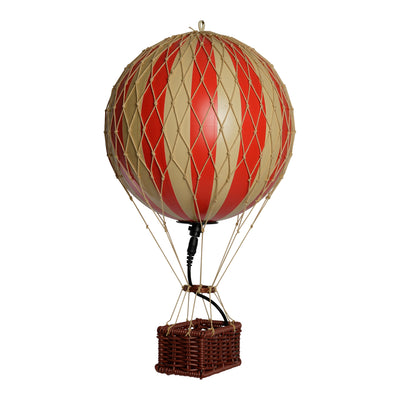 Luftballon LED, rød, 18 cm