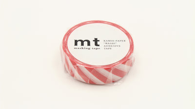 Masking tape, Stripe red, 7 m