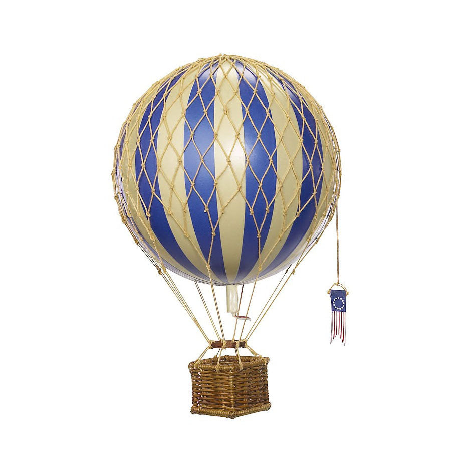 Luftballon, blå, 18 cm