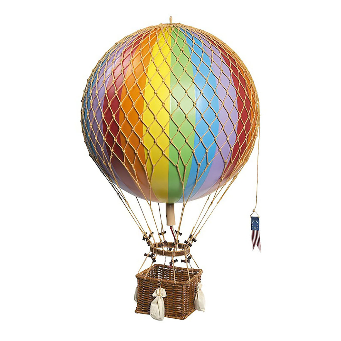Luftballon, multifarvet stor 32 cm