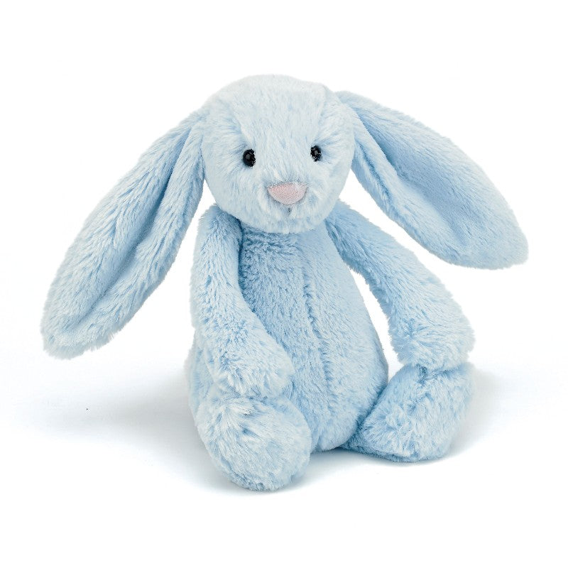 Jellycat bashful kanin, lyseblå 31 cm