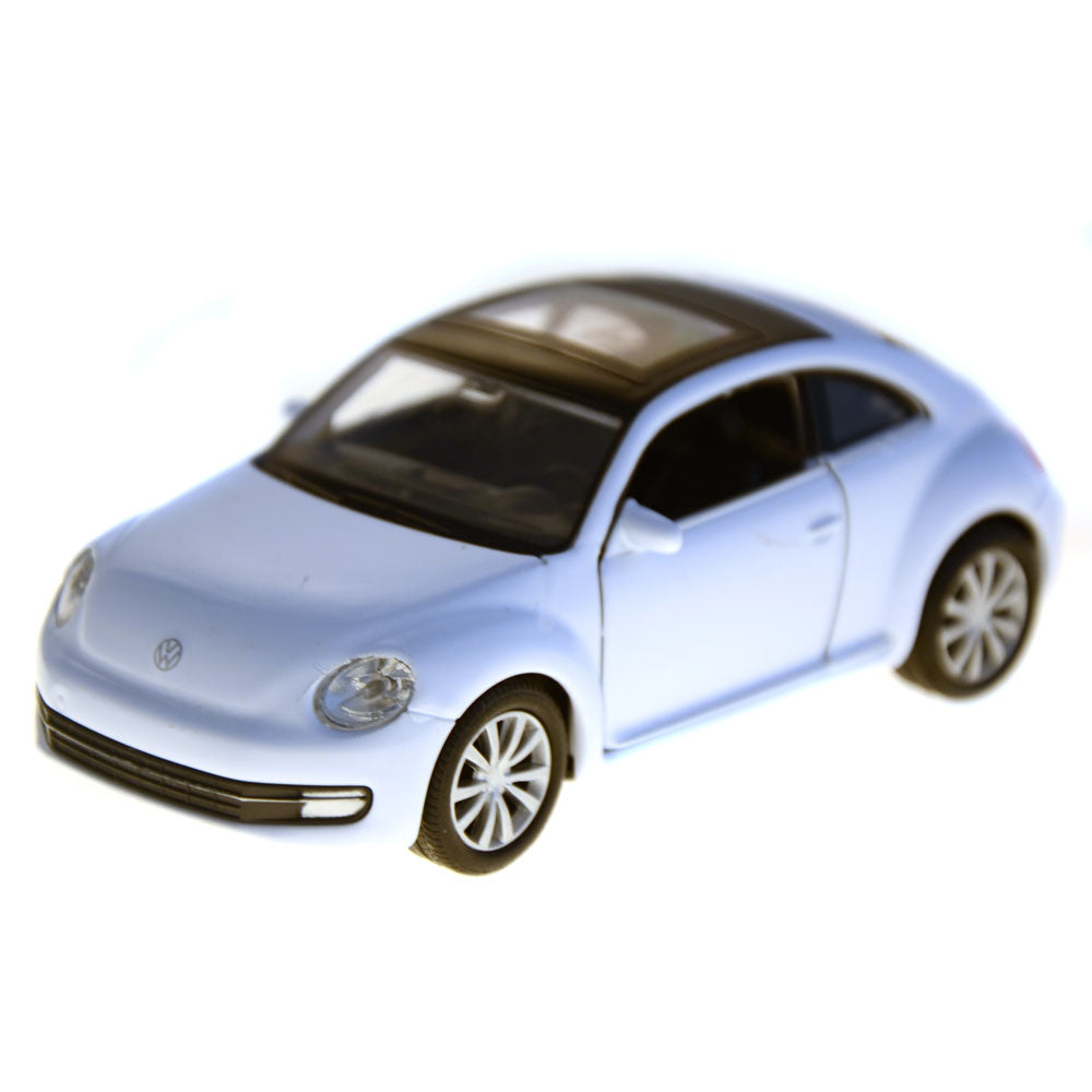 Metalbil VW moderne Beettle, hvid