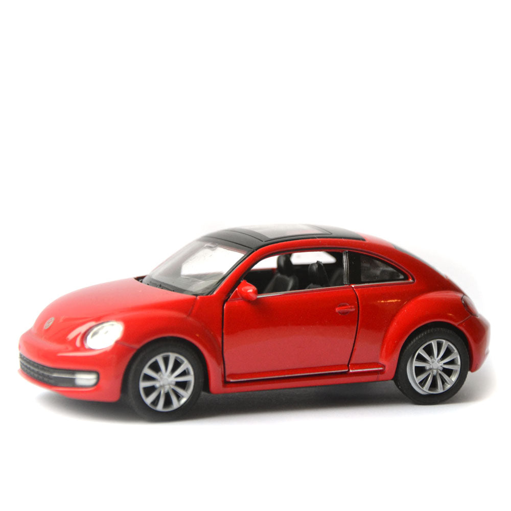 Metalbil VW moderne Beettle, rød