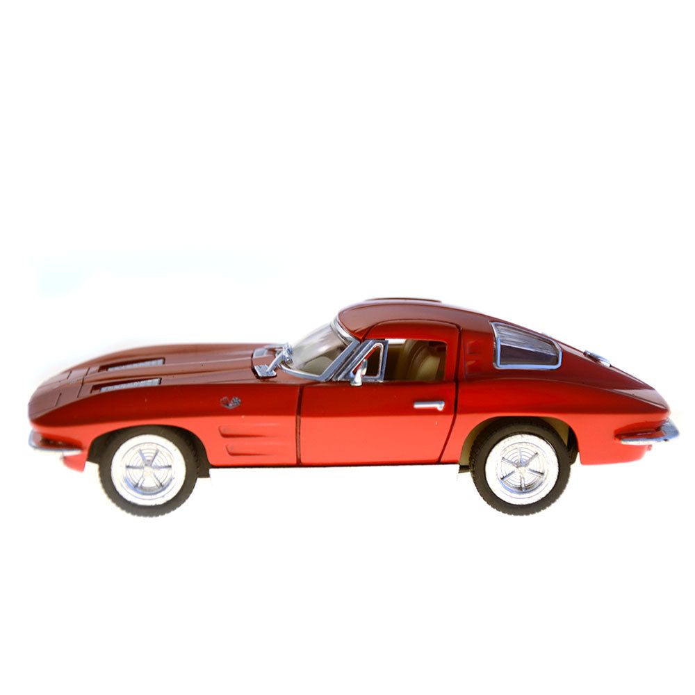 Metalbil Corvette Sting Ray, rød