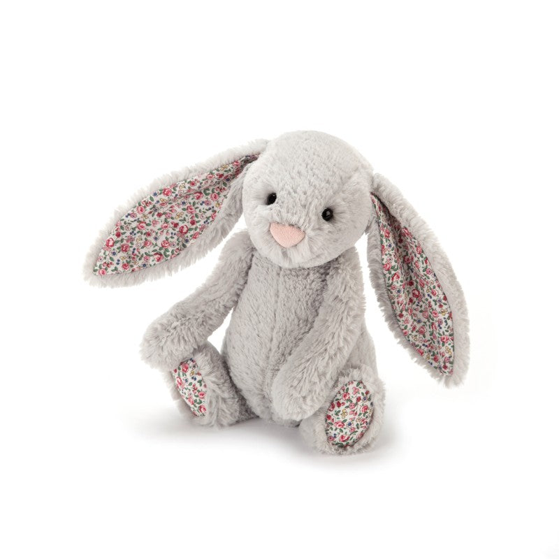 Jellycat bashful kanin, blossom silver 18 cm