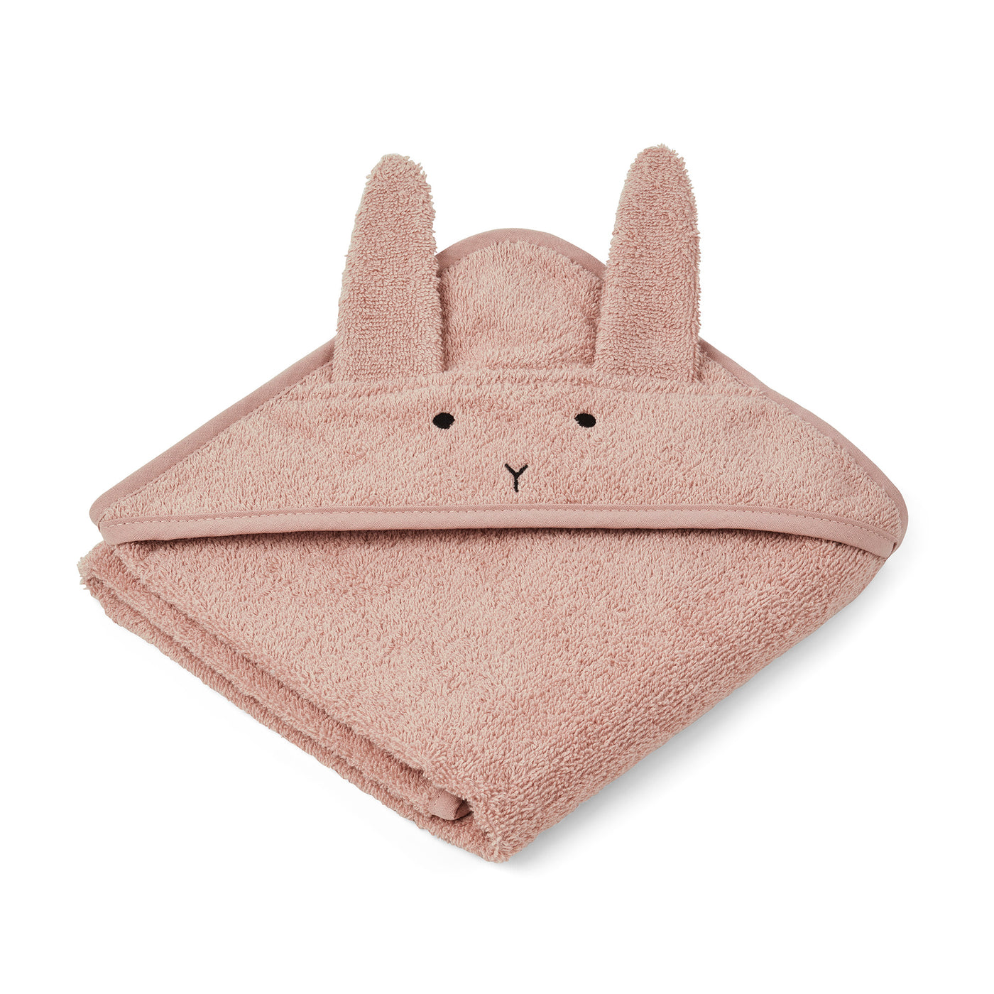 Liewood baby håndklæde, kanin rosa