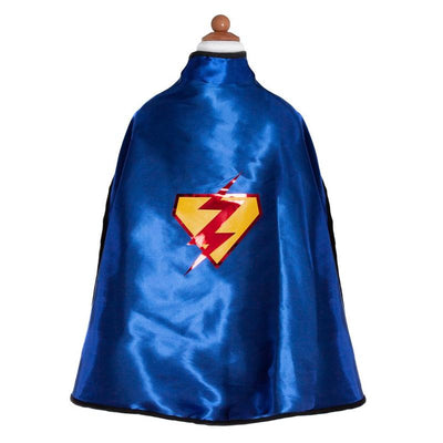 Udklædning, vendbar kappe Superman & Spiderman