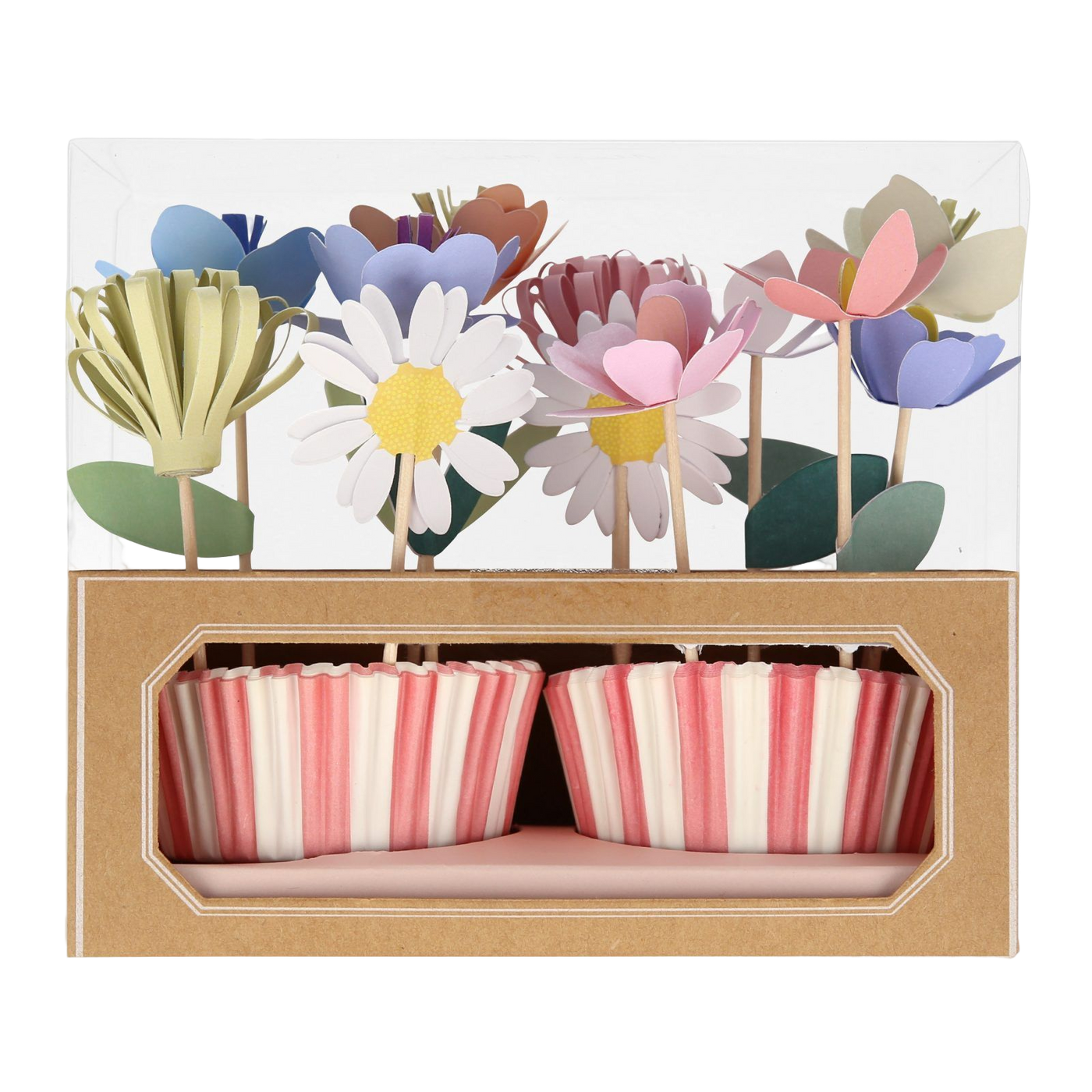 Cupcake kit, Flower garden
