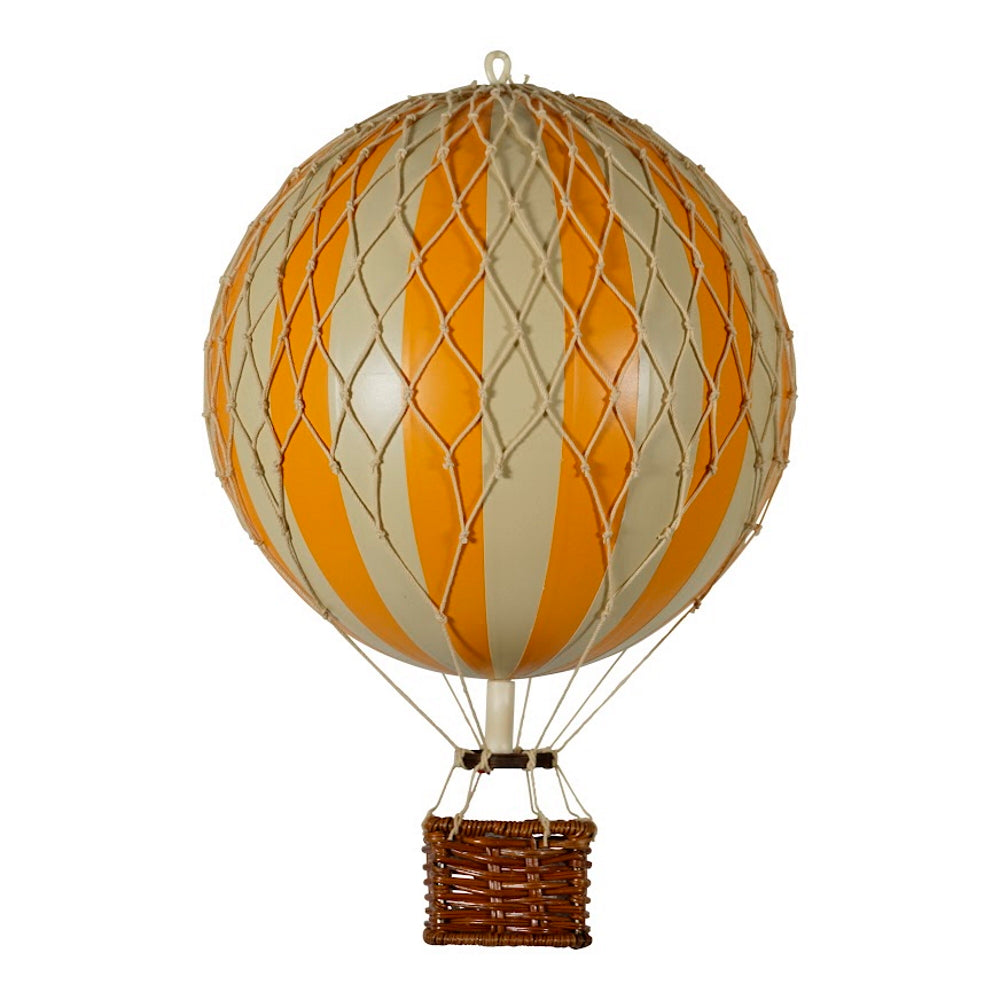 Luftballon, orange / ivory, 18 cm