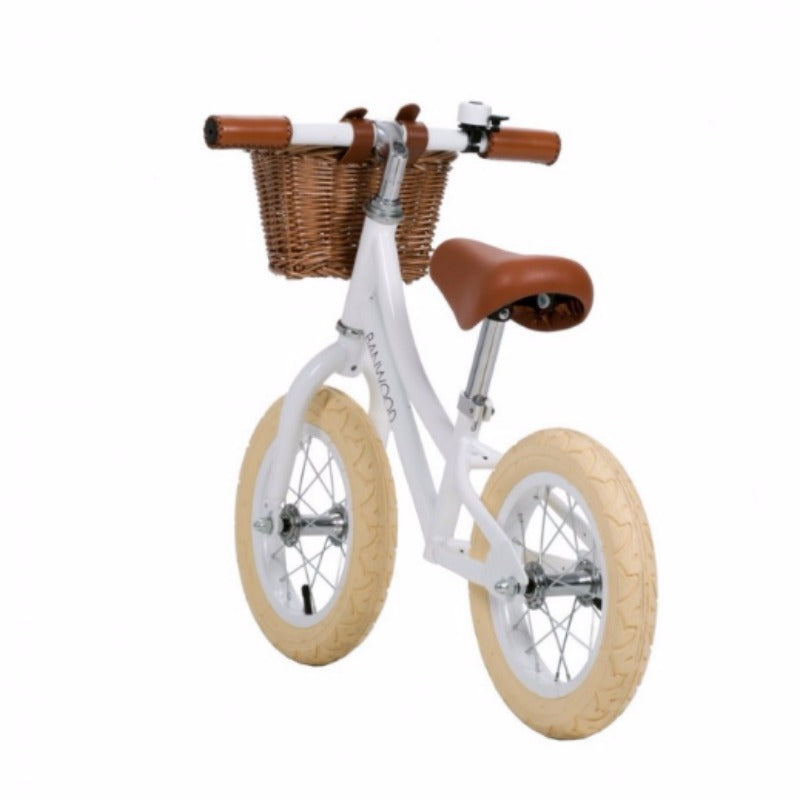Banwood First Go balancecykel, hvid
