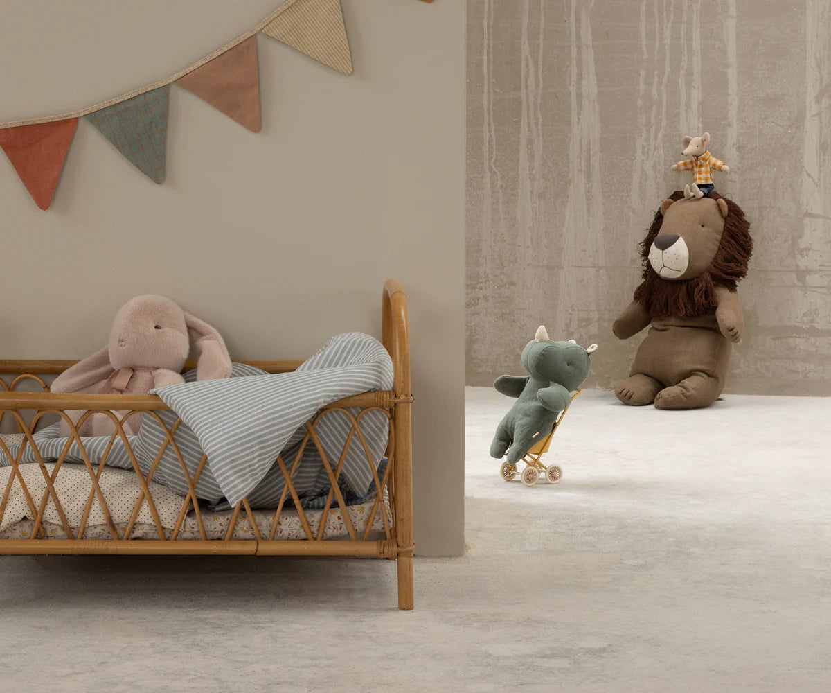 BAMSE NÆSEHORN STØVET GRØN