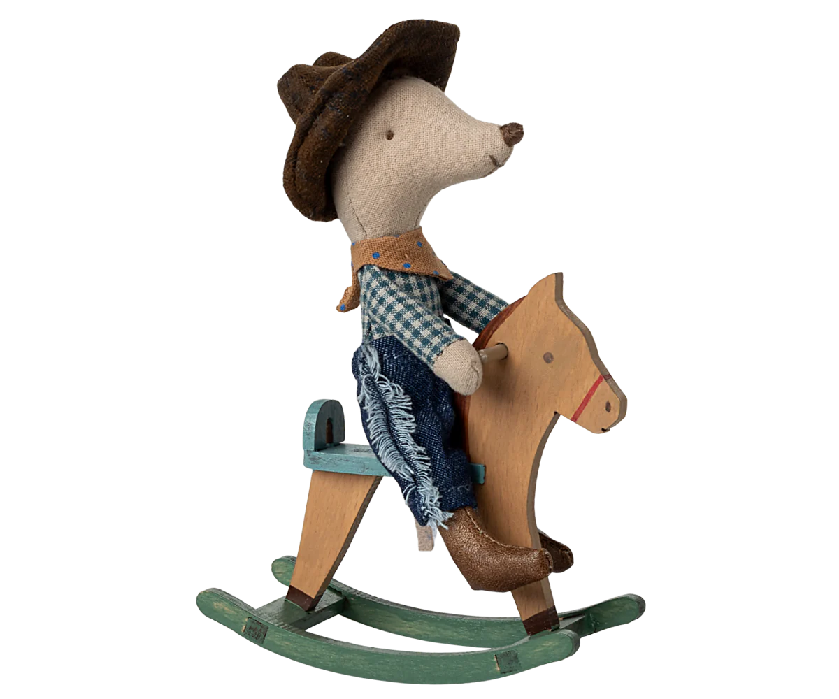 GYNGEHEST MED COWBOYMUS