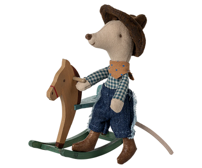 GYNGEHEST MED COWBOYMUS