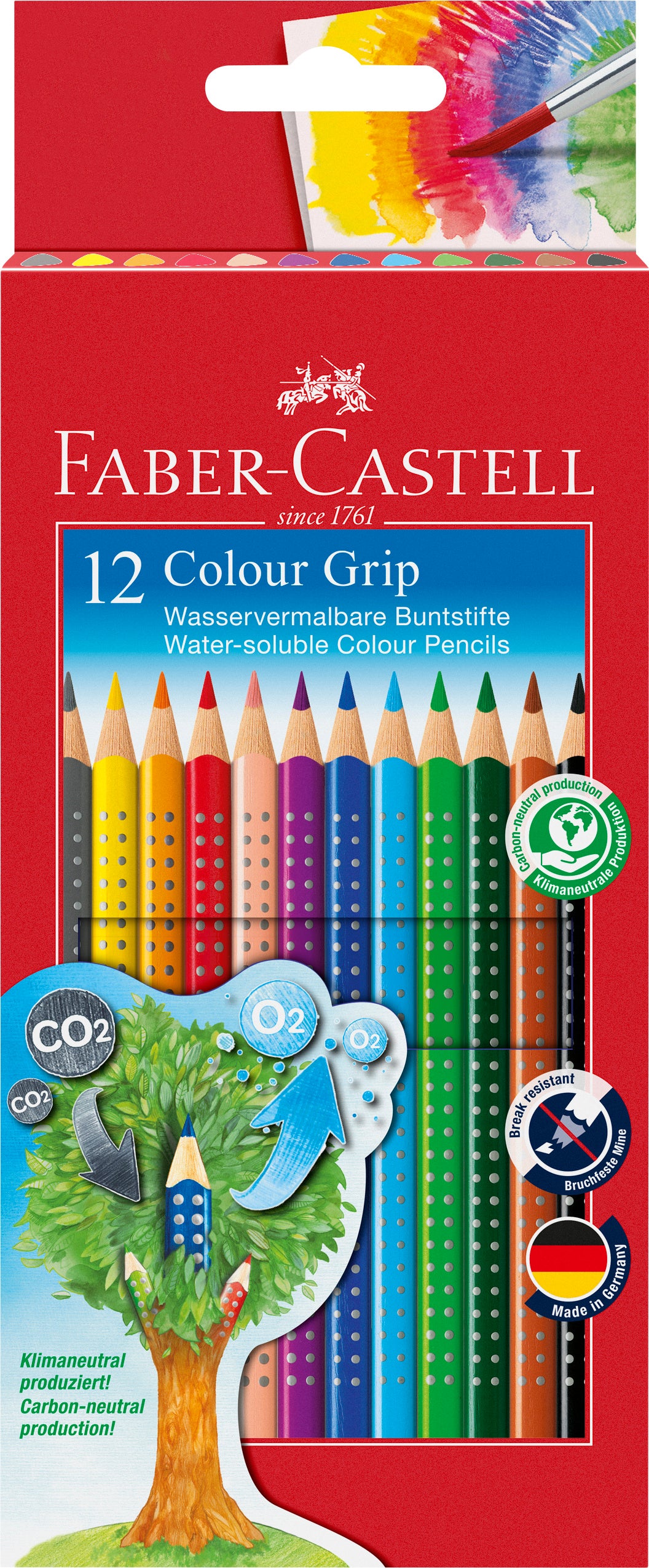 Faber Castell farveblyanter, 12 stk