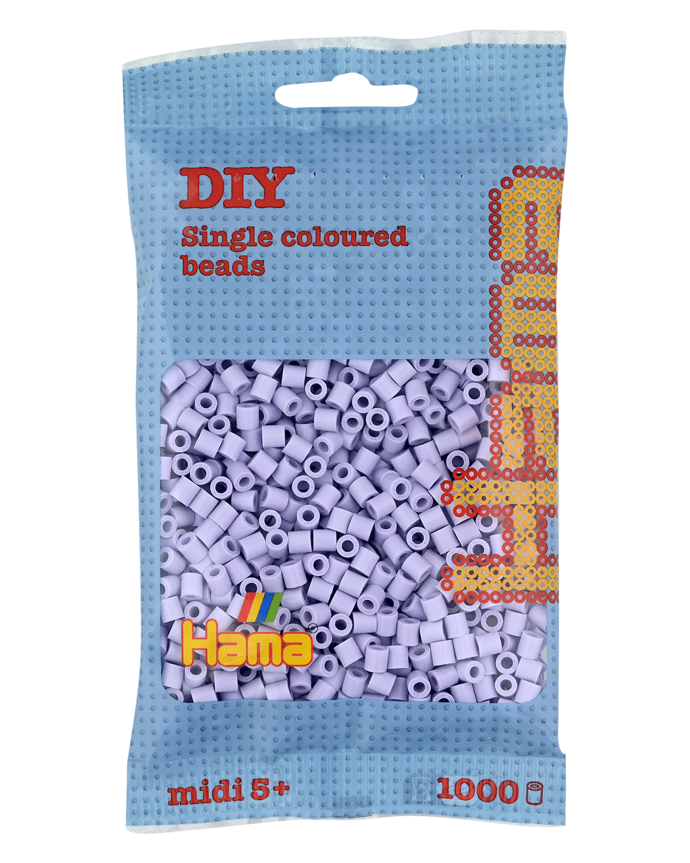 MIDI PERLER 207-106 LYS LAVENDEL