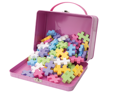 Kuffert, pink pastel