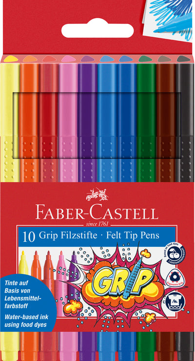 Faber-Castell tuscher, 10 stk