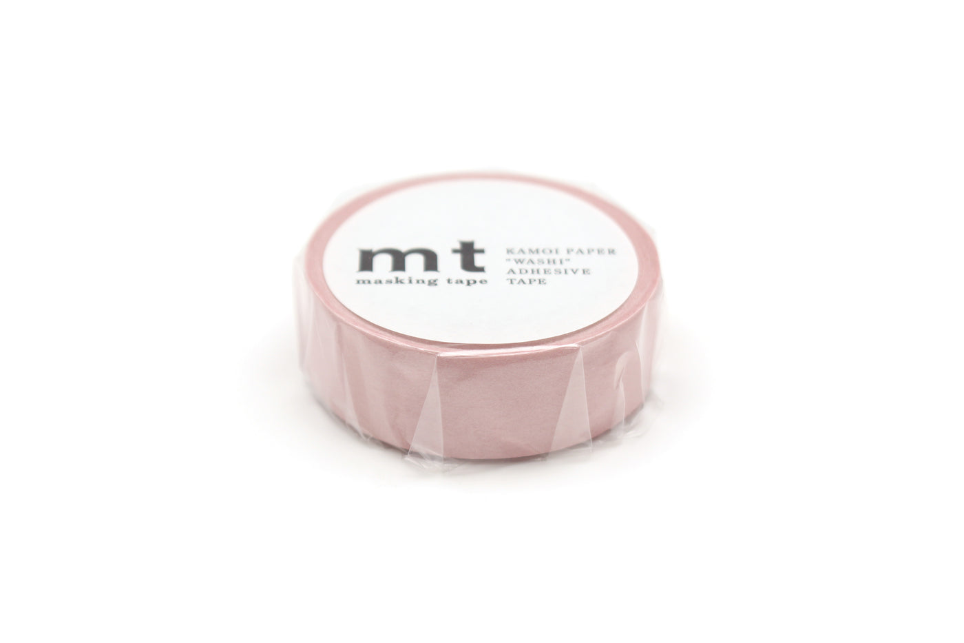 Masking tape, 7 m, pastel scarlet