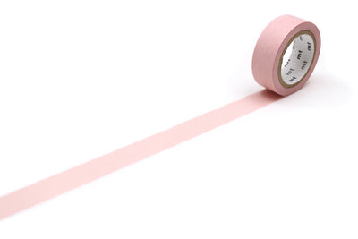 Masking tape, 7 m, pastel scarlet