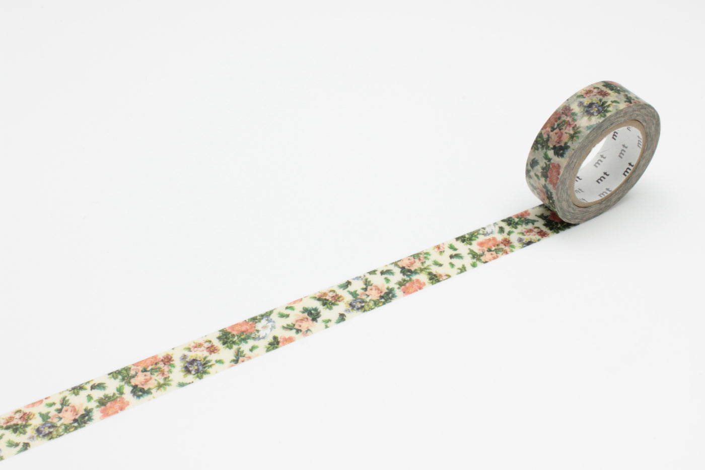 Masking tape, 7 m, mini blomster - botanical art