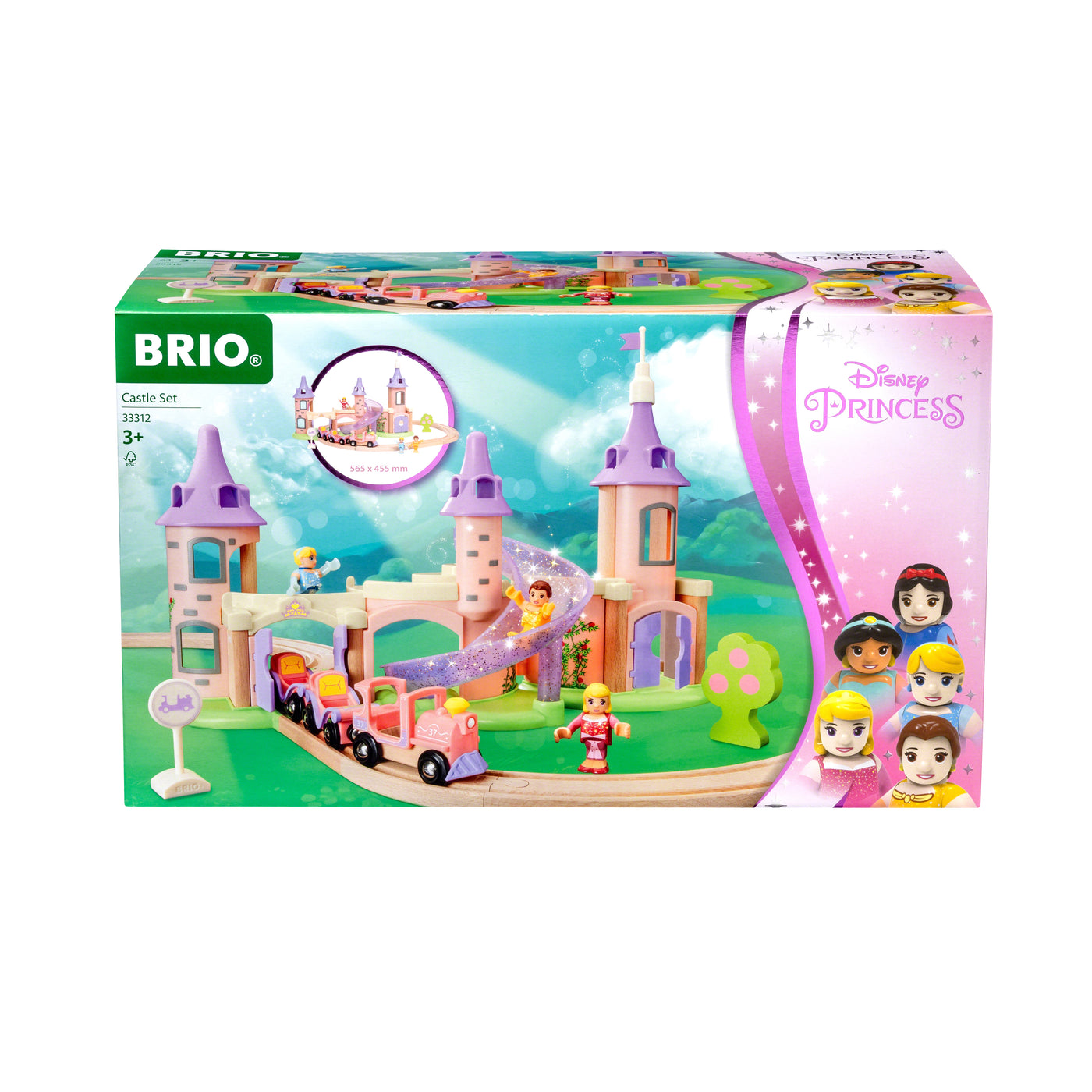 Disney prinsesseslot sæt
