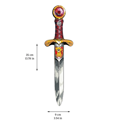 Mini sværd, rød