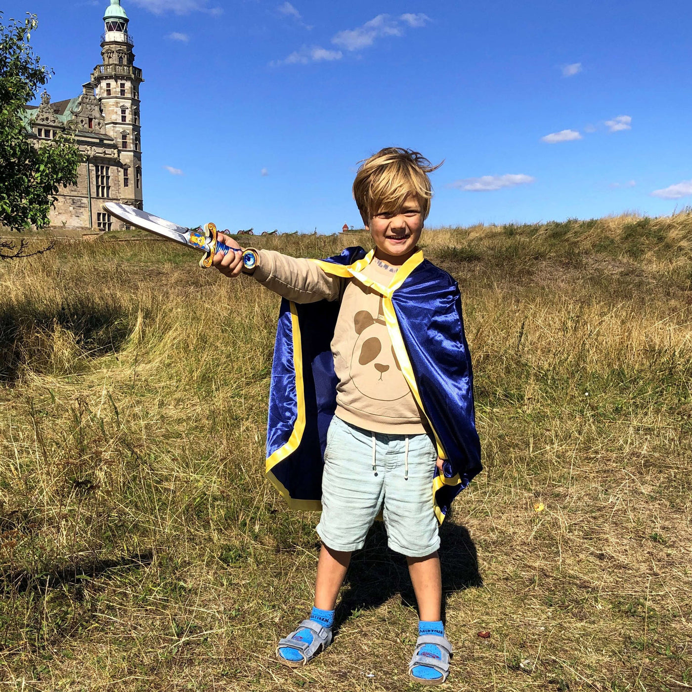 Mini sværd, blå