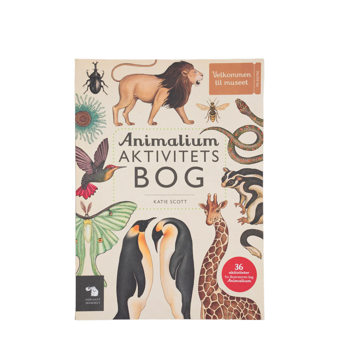 Bog, Animalium - Aktivitetsbog