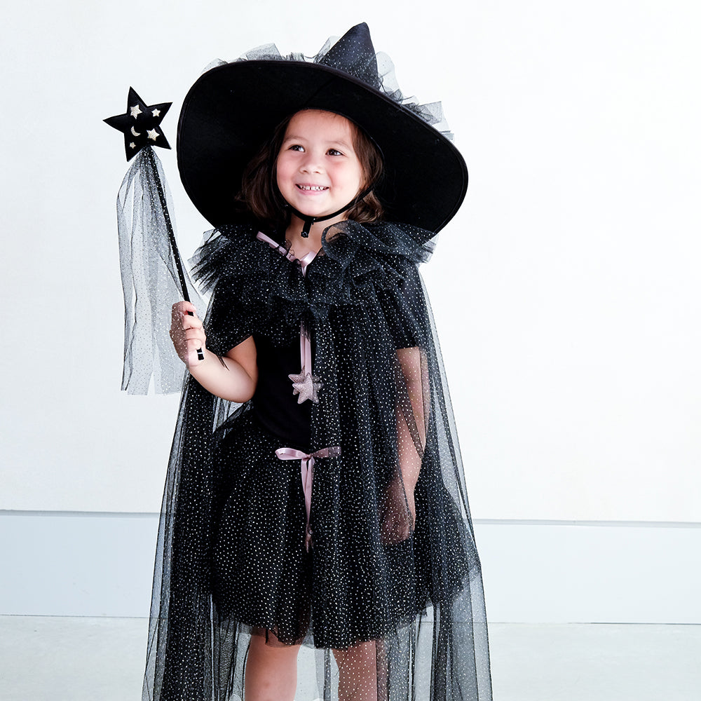 Kappe, Esmerelda Witch Halloween, sort