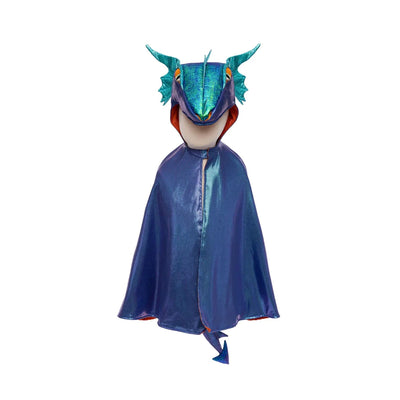 Dragekappe, blue metallic