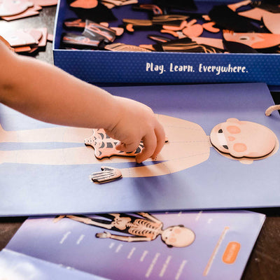 Magnetisk legesæt, Lær om kroppen