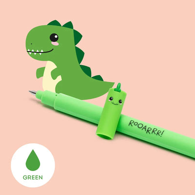 Viskbar pen, dino, grøn