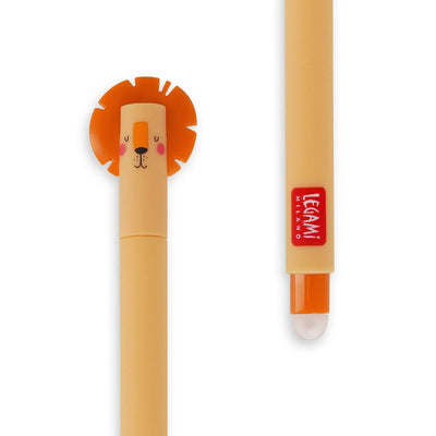 Viskbar pen, løve orange