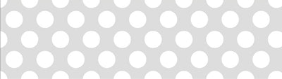 Masking tape, Dot white, 7 m