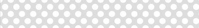 Masking tape, Dot white, 7 m