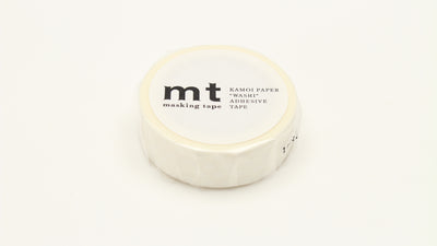 Masking tape, Dot white, 7 m