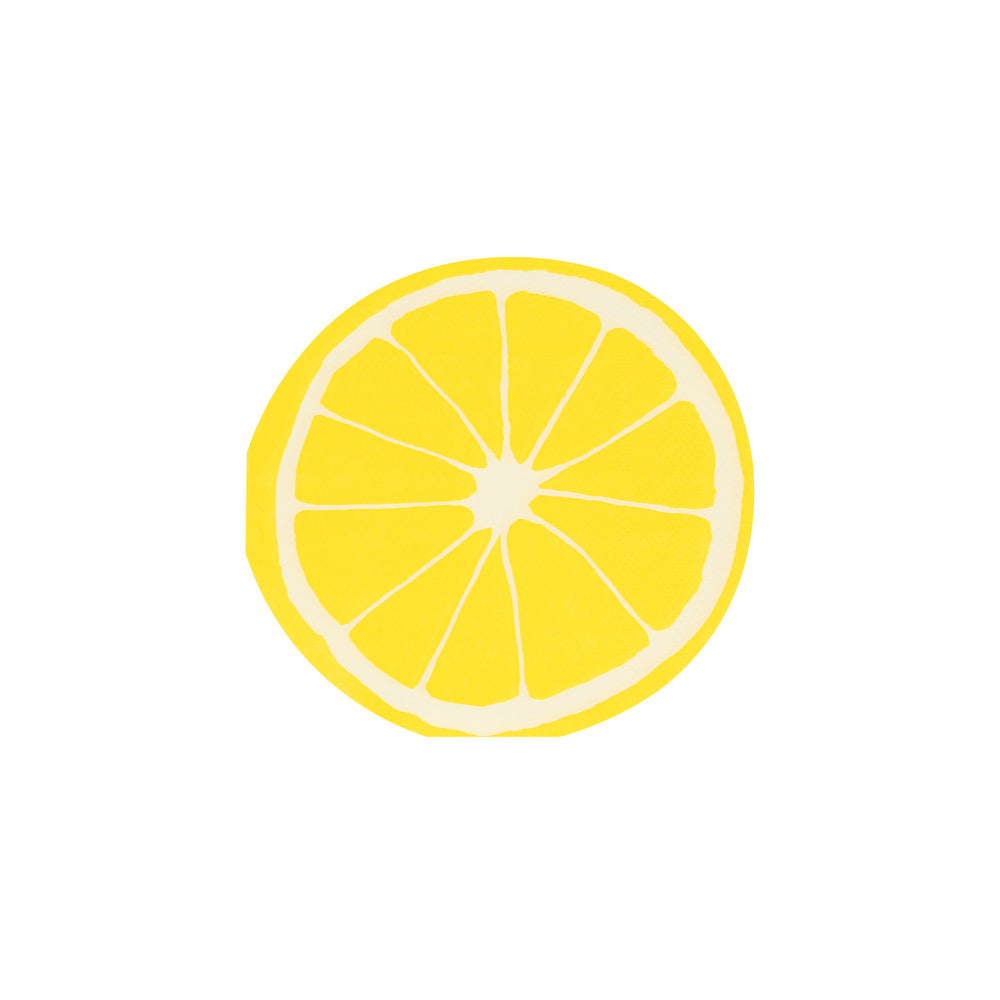 Servietter, lemon