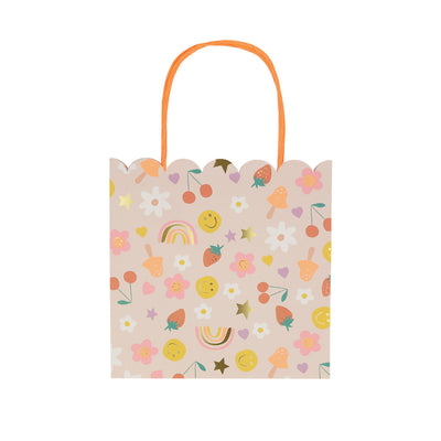 Party bags, Happy face icons