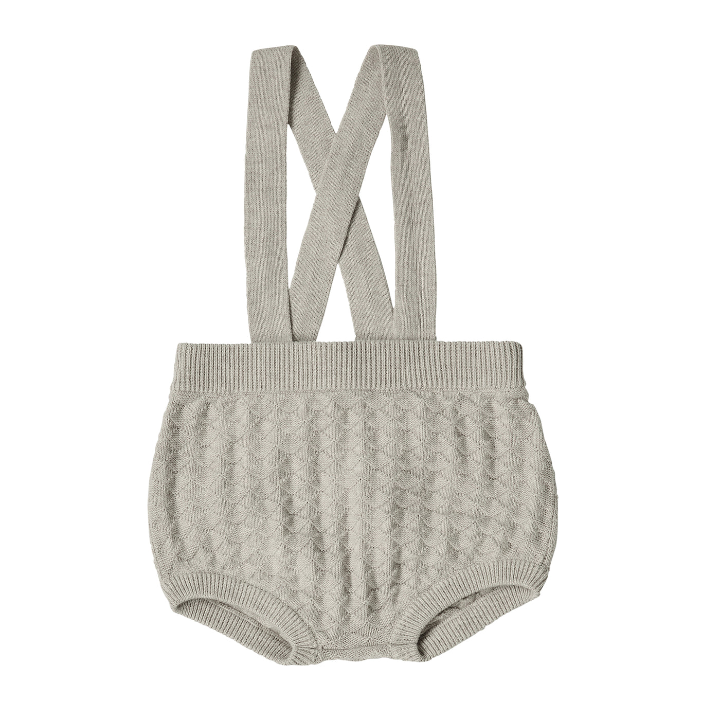 Baby bloomers, taupe melange