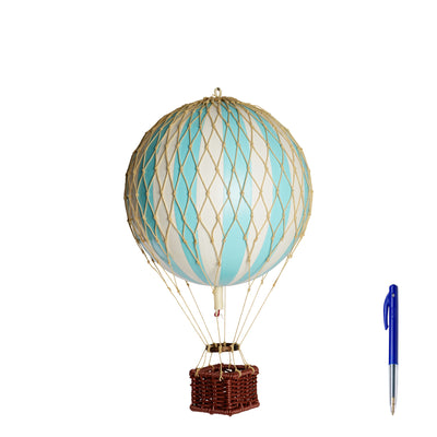 Luftballon, lyseblå, 18 cm