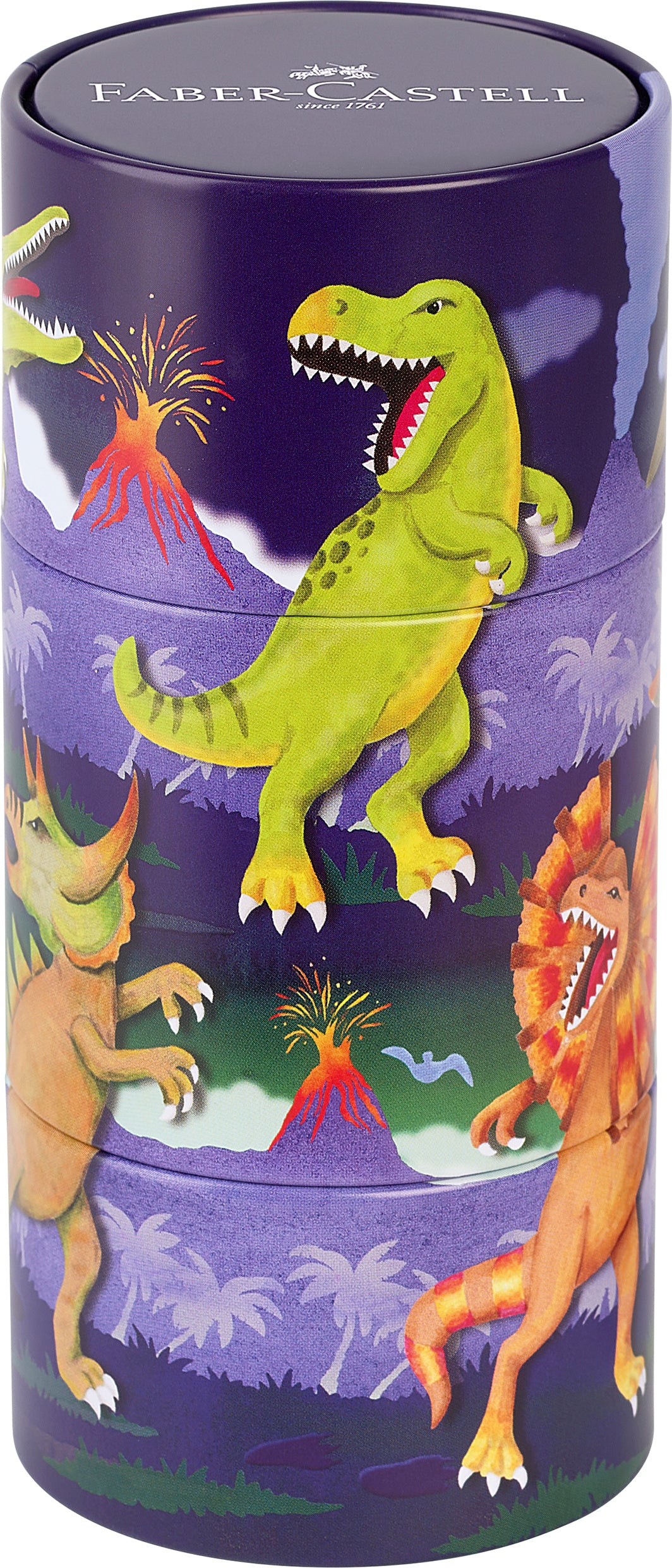 Felt-tip connector tusser i dinosaur æske