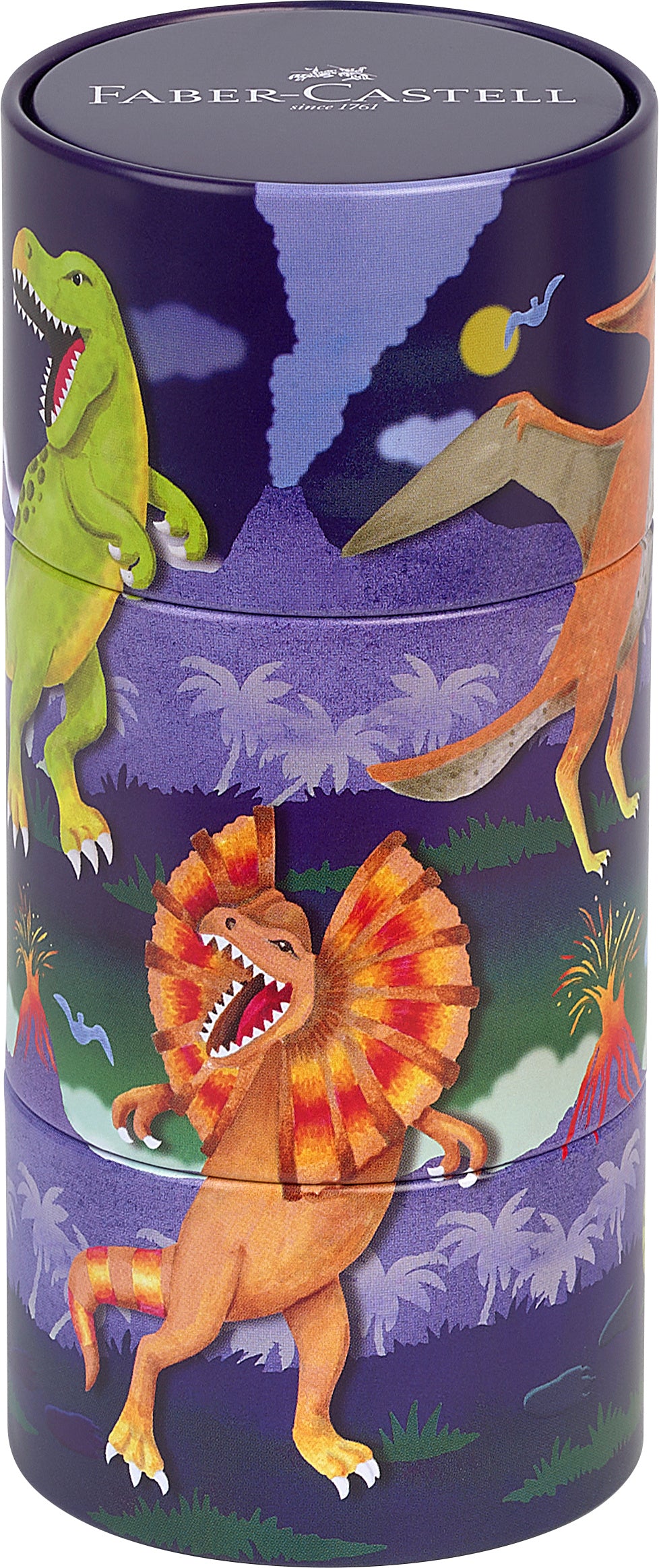 Felt-tip connector tusser i dinosaur æske