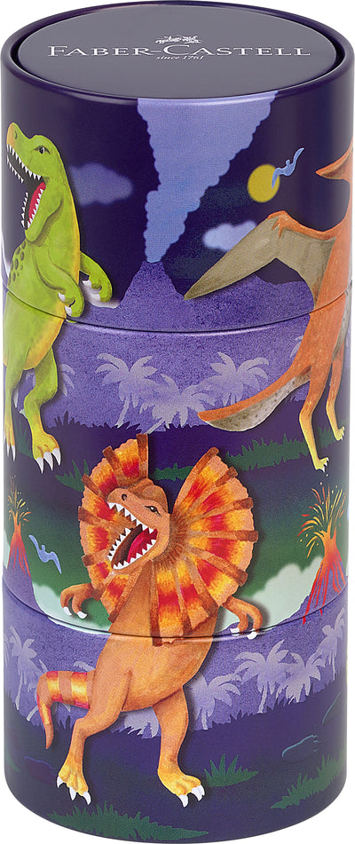 Felt-tip connector tusser i dinosaur æske
