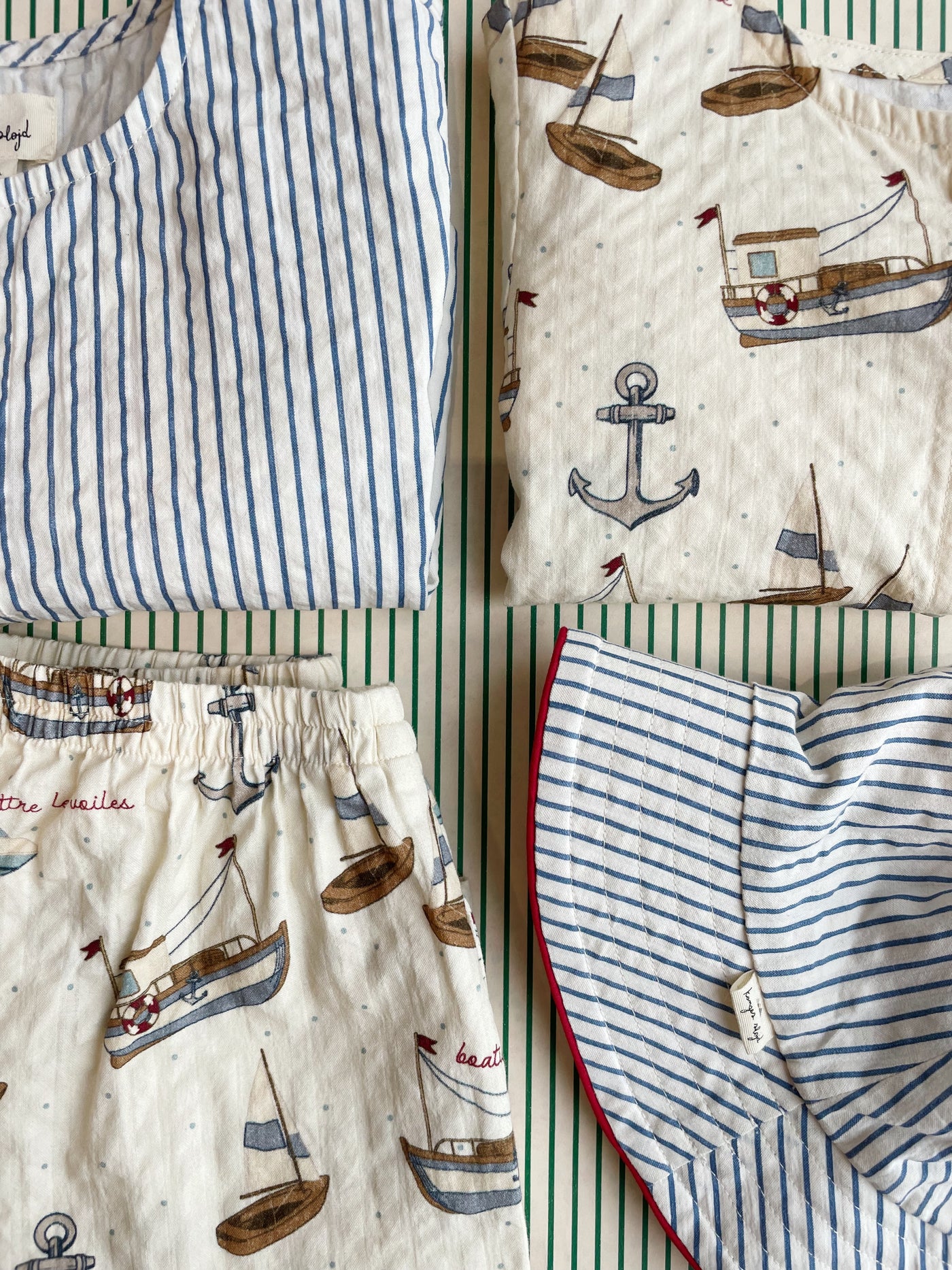 Ace shorts, Sail away