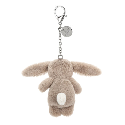 Nøglering, bashful kanin, beige