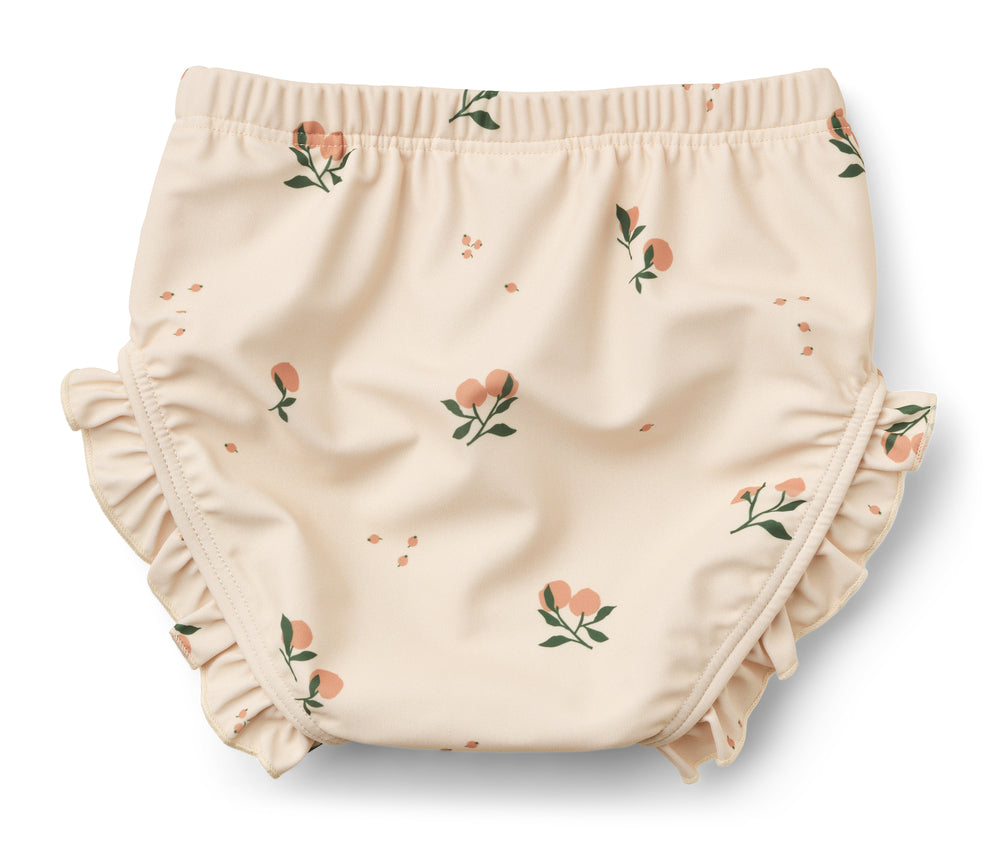 Mila baby badebukser, peach / seashell