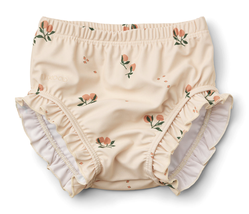Mila baby badebukser, peach / seashell