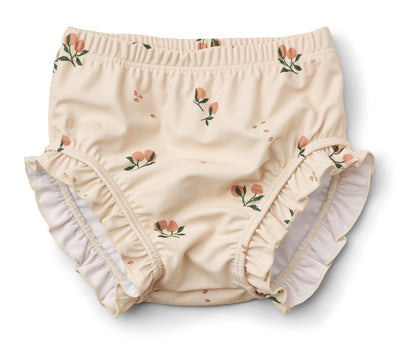 Mila baby badebukser, peach / seashell